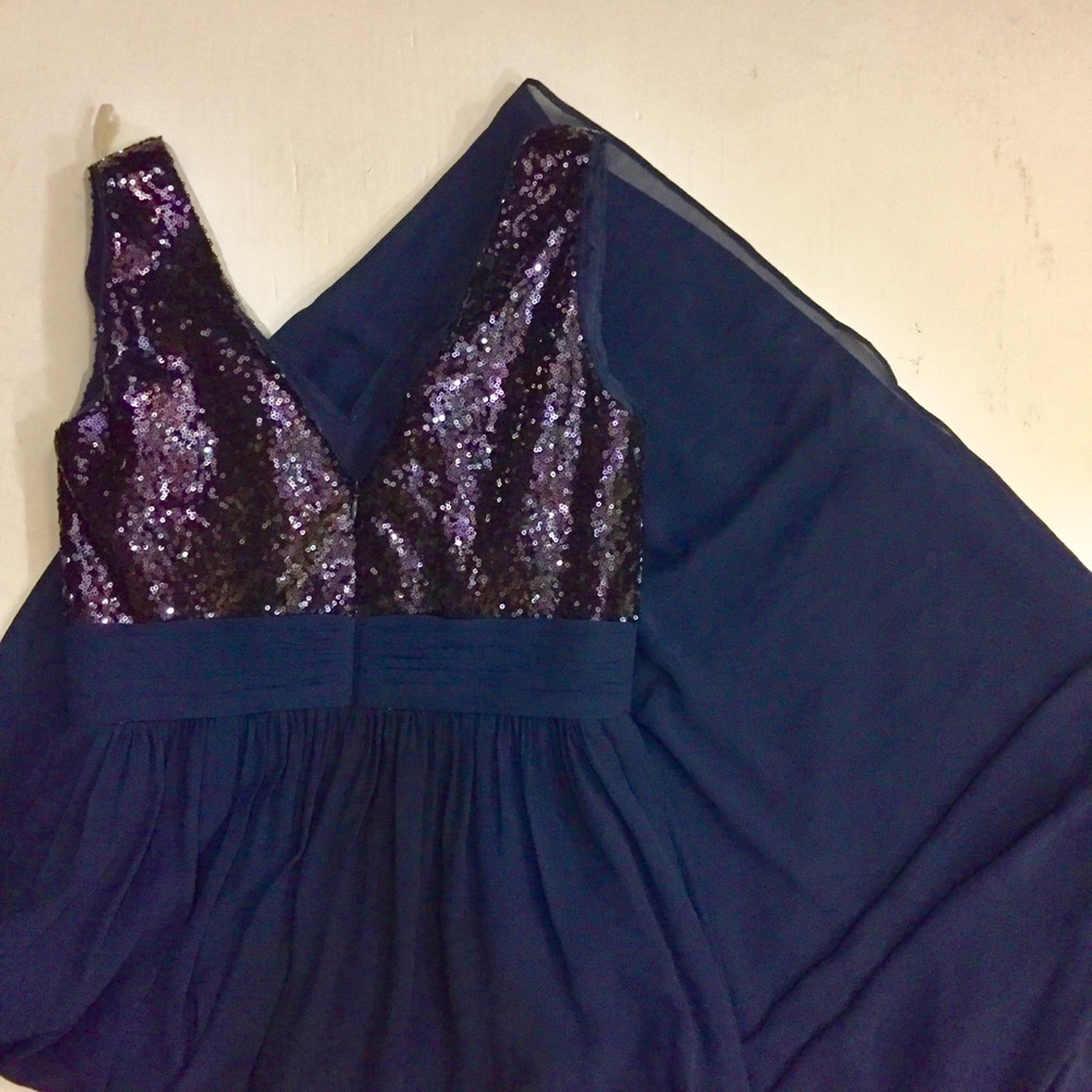 🛑🛑SOLD🛑🛑Gorgeous b2 Jasmine Gown Maxi Bustier Prom Full Skirted Dress wSequin - Picture 5 of 6